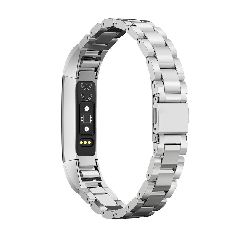 Greeninsync Compatible with Fit Bit Alta HR Bands and Fit Bit Alta Bands,Stainless Steel Jewelry Bracelet Band for Fit Bit Alta HR and Fit Bit Alta Smartwatch Fitness Tracker for Women Men - Image 2